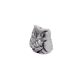 Silver Brass Wise Owl Agarbatti Holder Stand